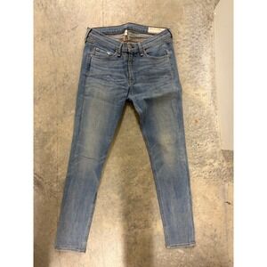 Rag & Bone Capri Jeans‎ Womens Size 30 Light Wash Denim Casual